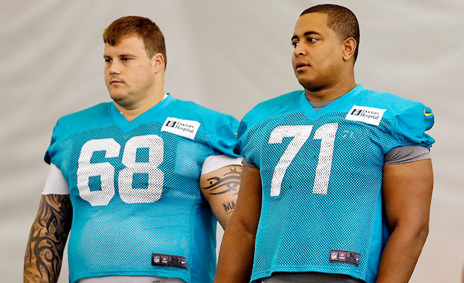 NFL personnel don't defend Richie Incognito (68), but some think Jonathan Martin "told like a kid."
